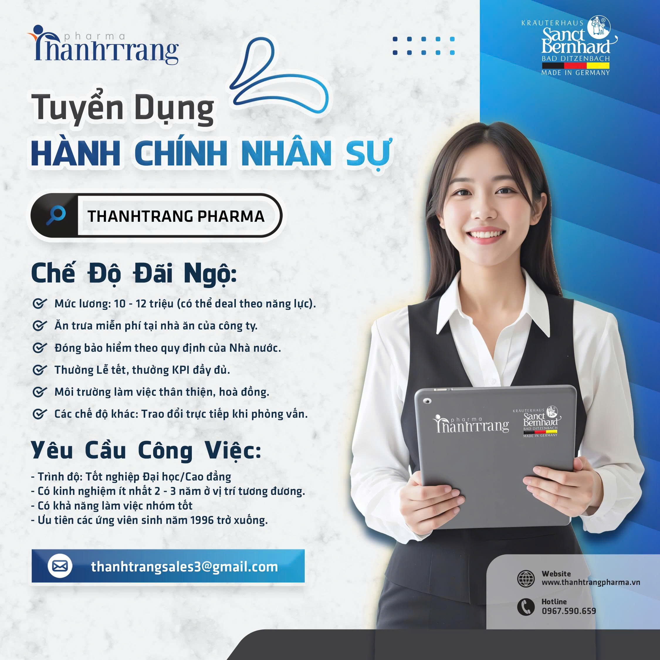 tuyen dung hanh chinh nhan si
