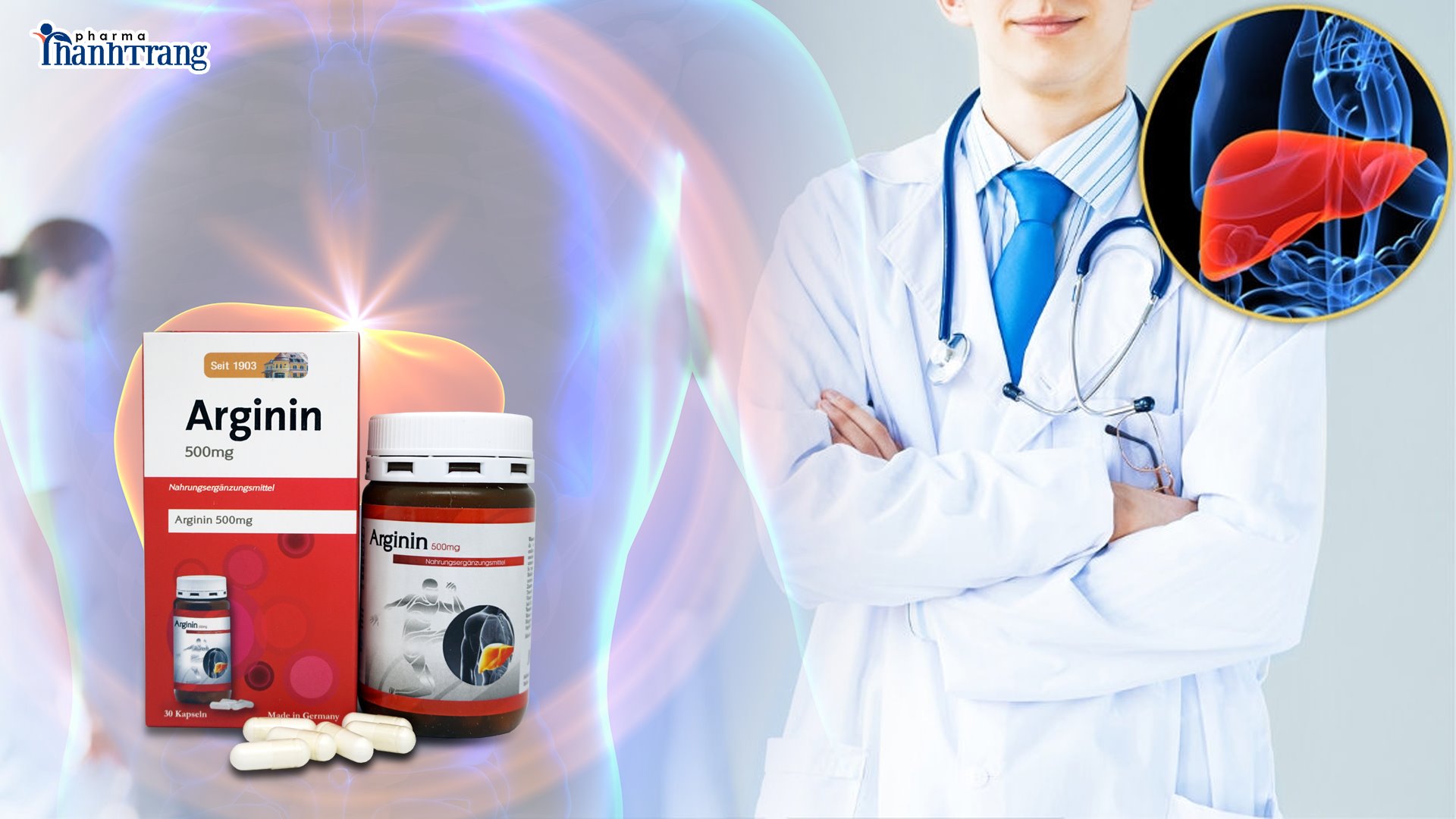 Hãy cùng Thực phẩm bảo vệ sức khoẻ ARGININ PLUS 500MG bảo vệ gan của bạn.