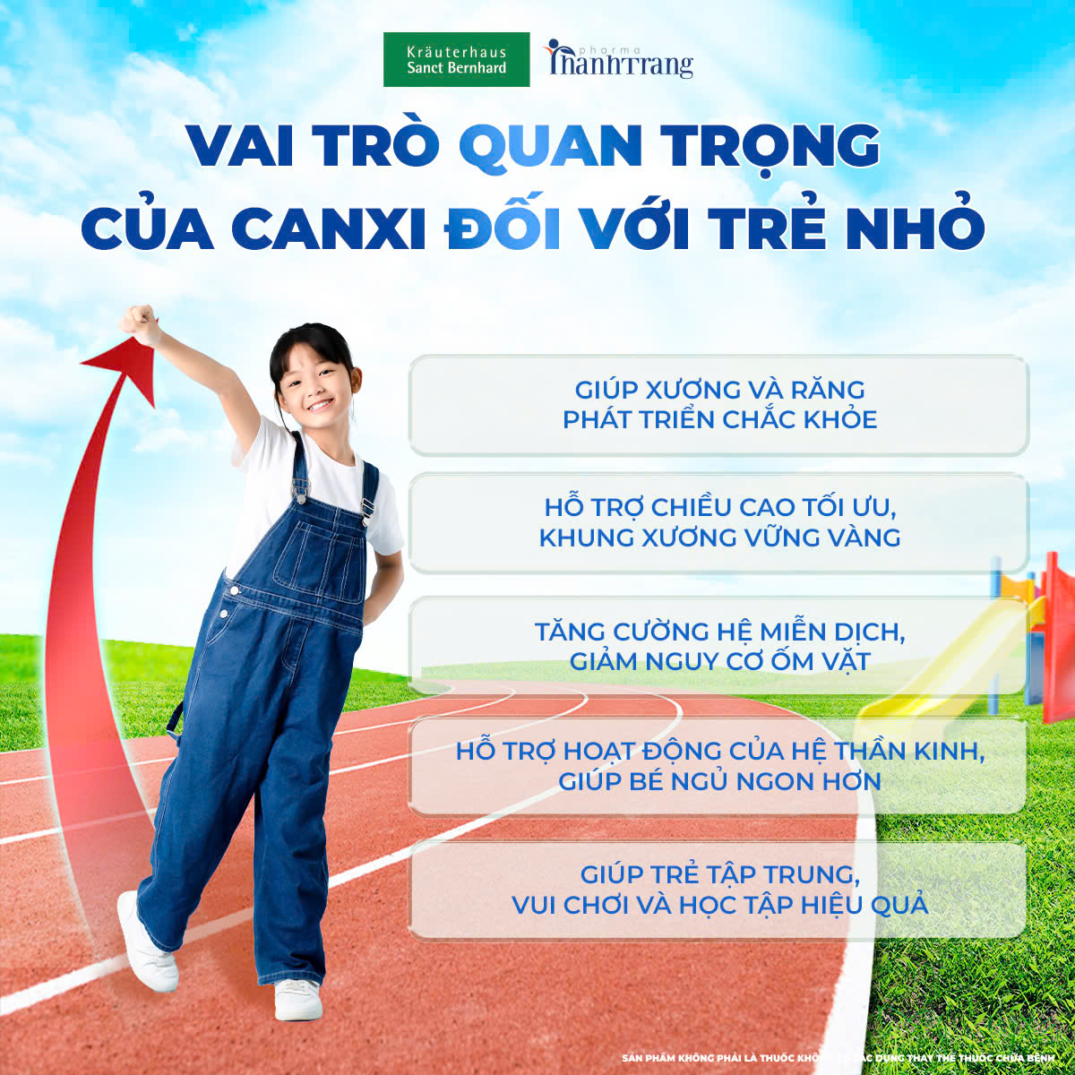 Canxi dành cho trẻ em