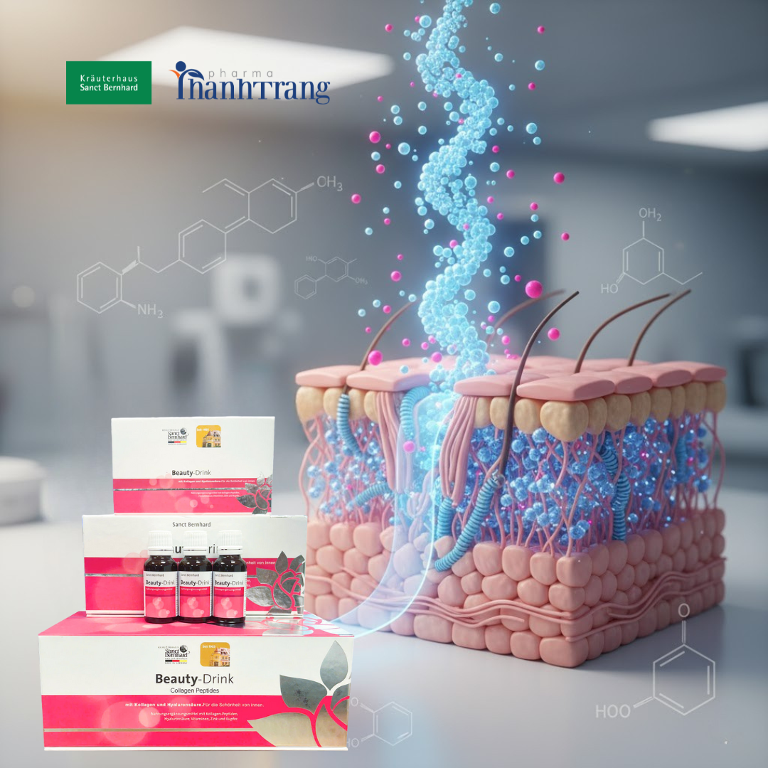 collagen peptide được ưa chuộng vì có cấu trúc tương đồng với collagen ở người và khả năng hấp thụ vượt trội.