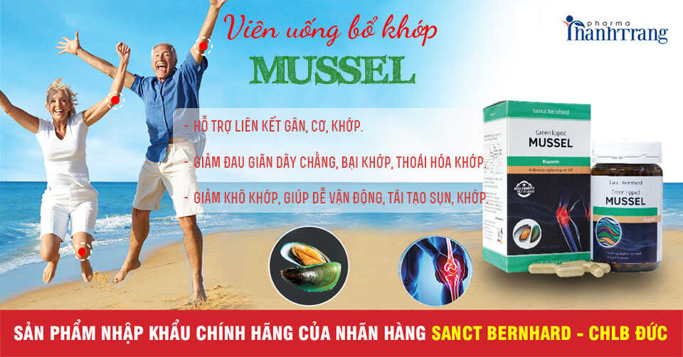 Viên uống Bổ khớp Mussel 