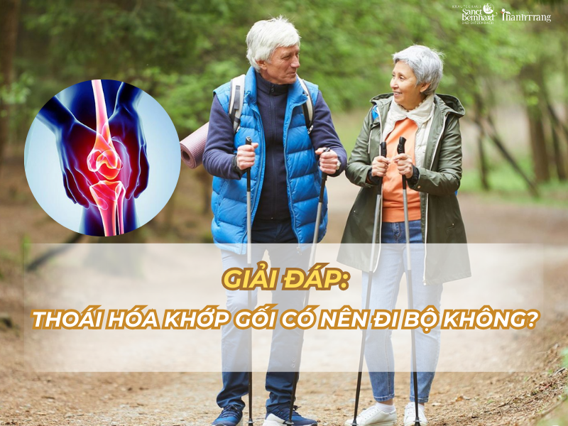 Giải đáp: Thoái hóa khớp gối có nên đi bộ không?