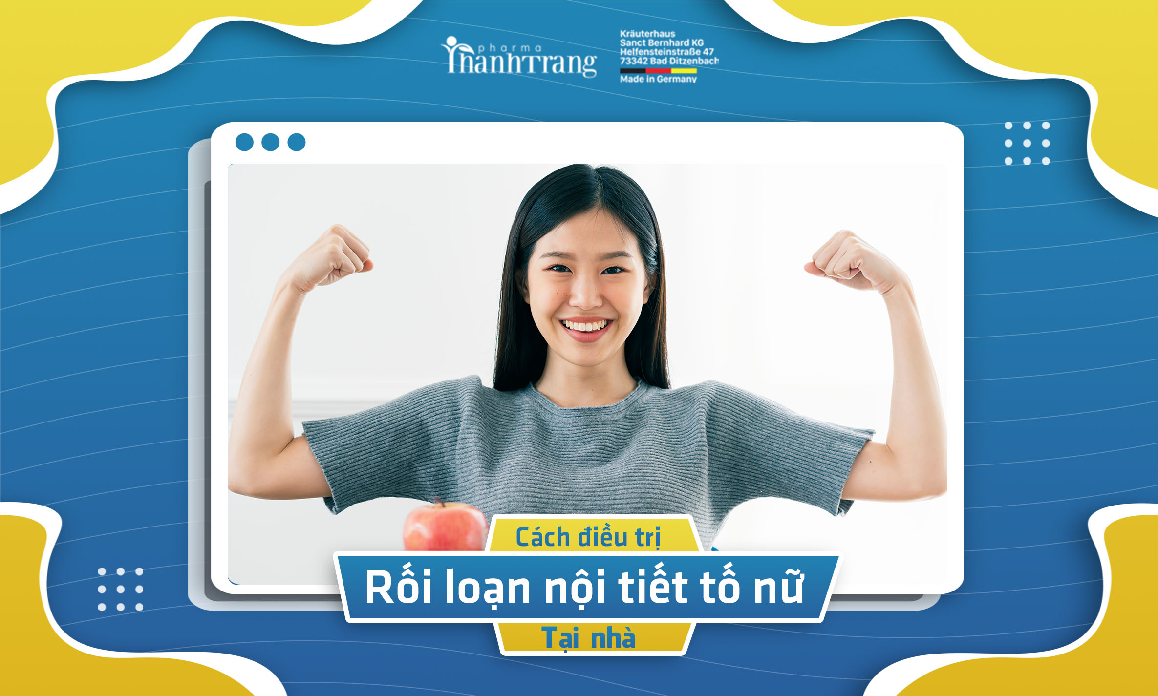Cách điều trị rối loạn nội tiết tố nữ tại nhà đơn giản hiệu quả