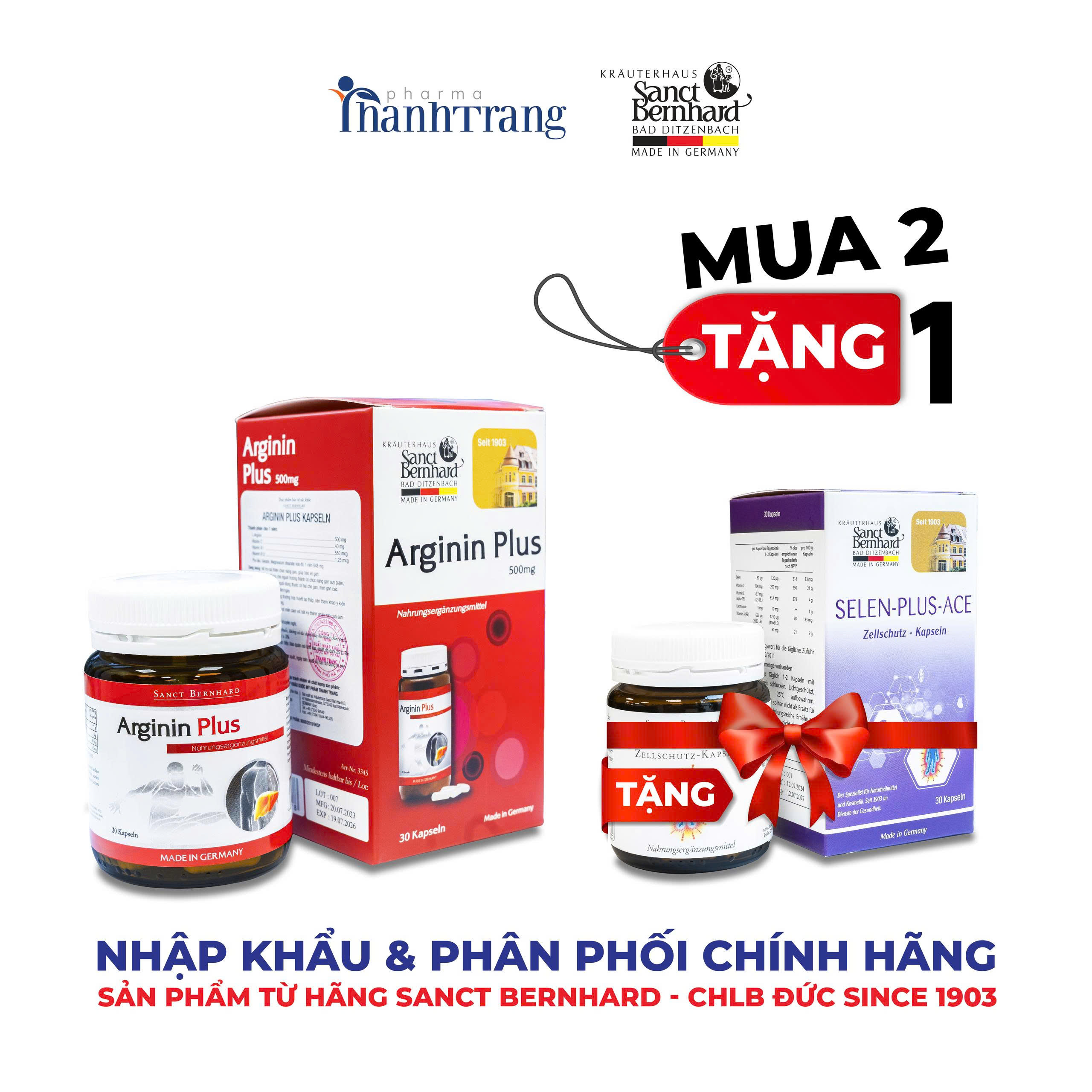 ARGININ PLUS KAPSELN 60 viên