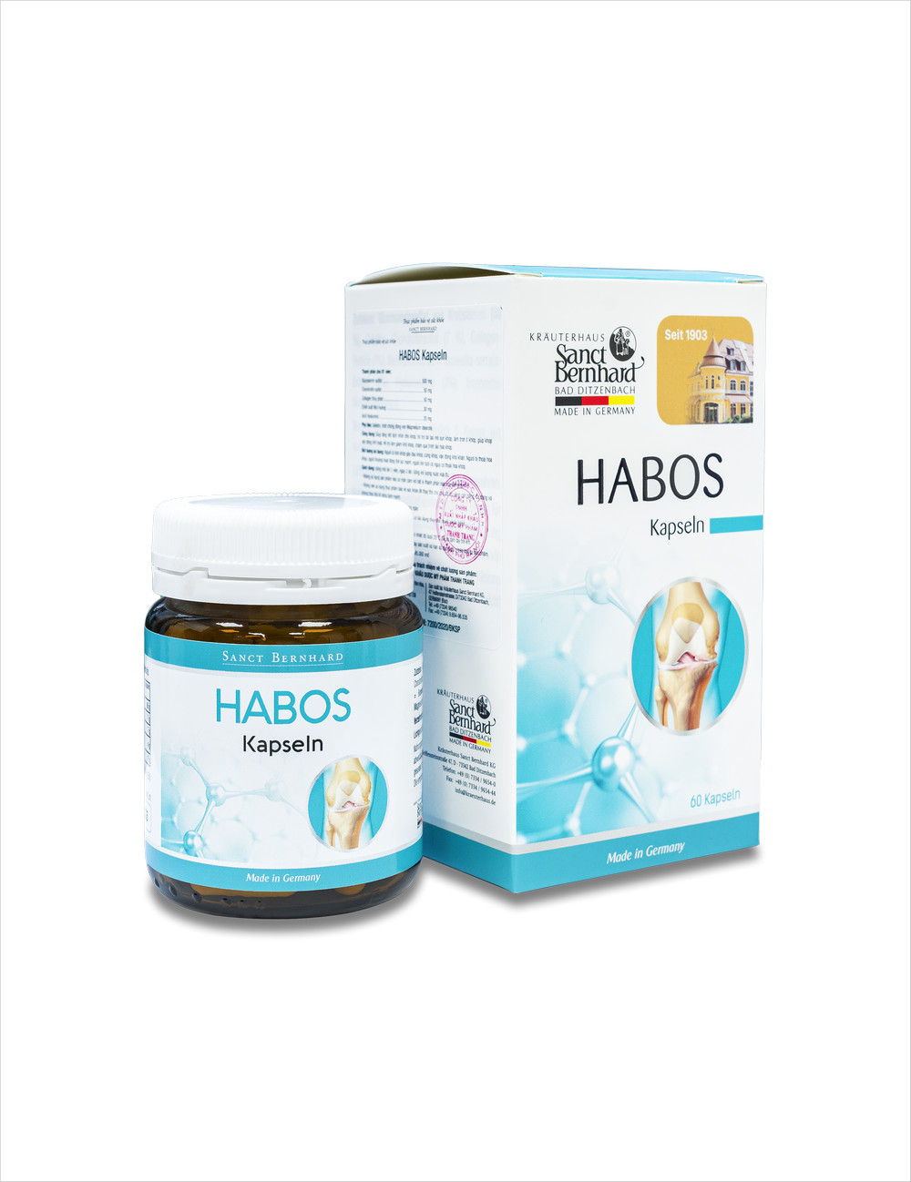 HABOS - TĂNG CƯỜNG SỨC MẠNH XƯƠNG KHỚP