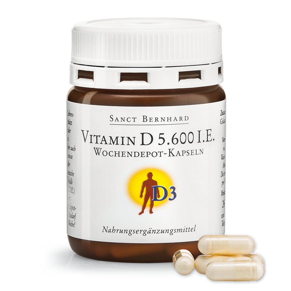 Viên nang bổ sung Vitamin D 5600 IU Weekly Depot Capsul