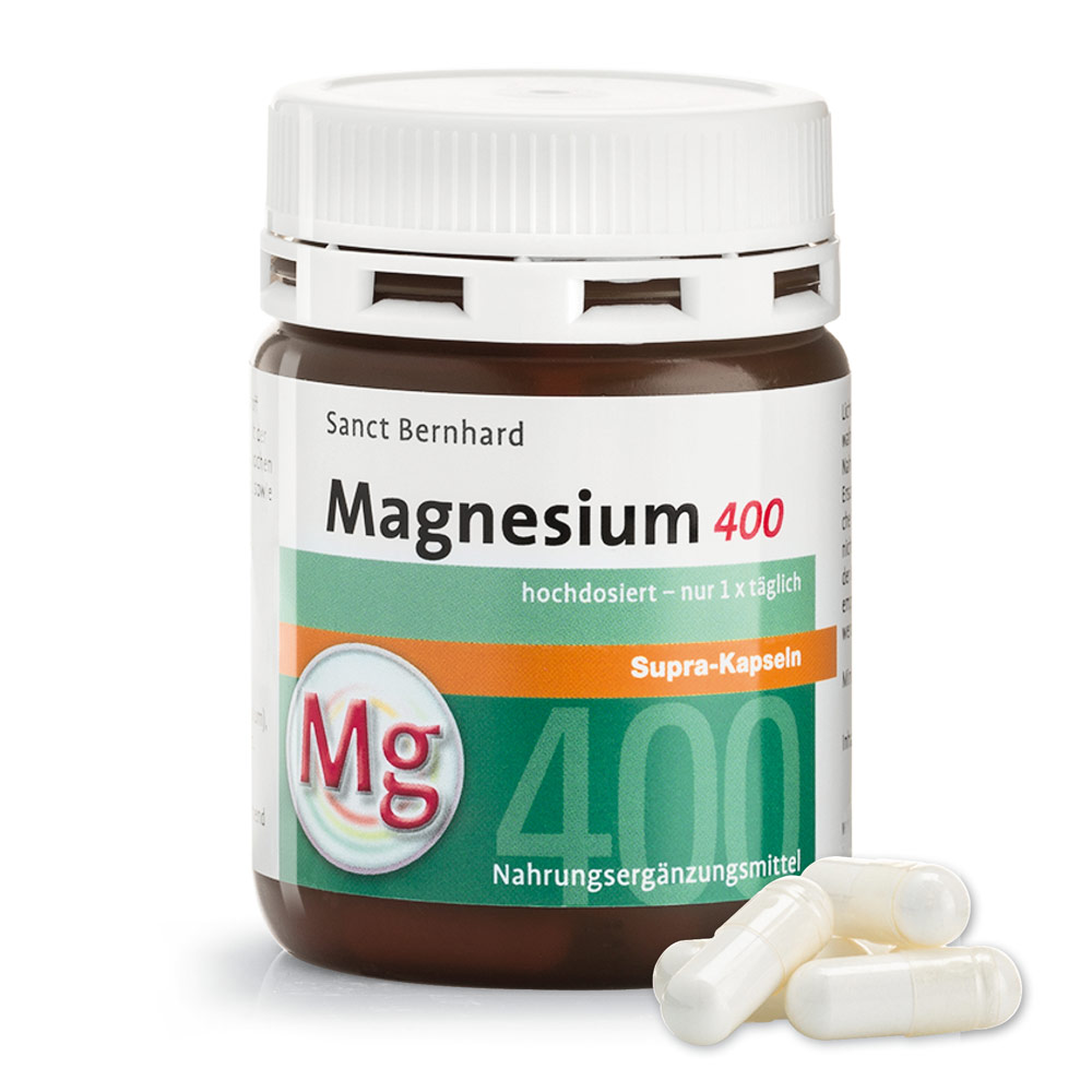 Viên nang bổ sung Magie Magnesium 400 supra