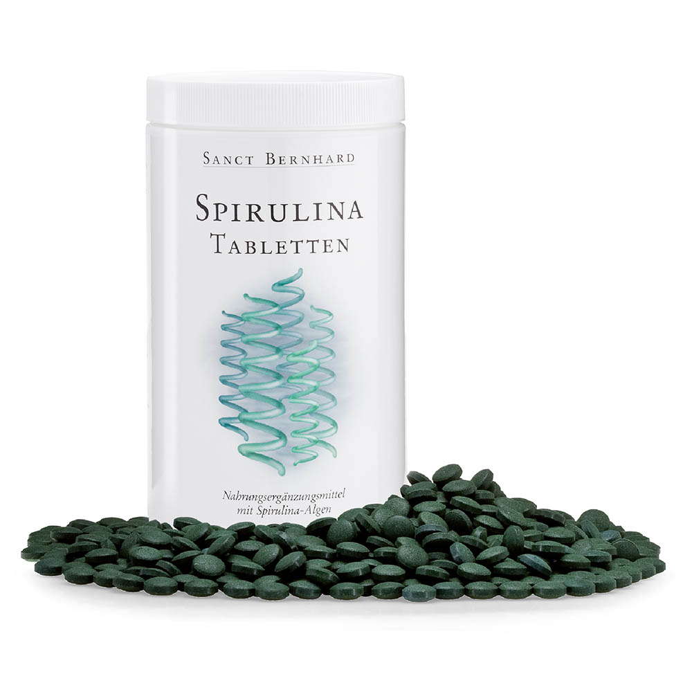 Viên nén bổ sung chất dinh dưỡng từ tảo xoắn Spirulina Tablets