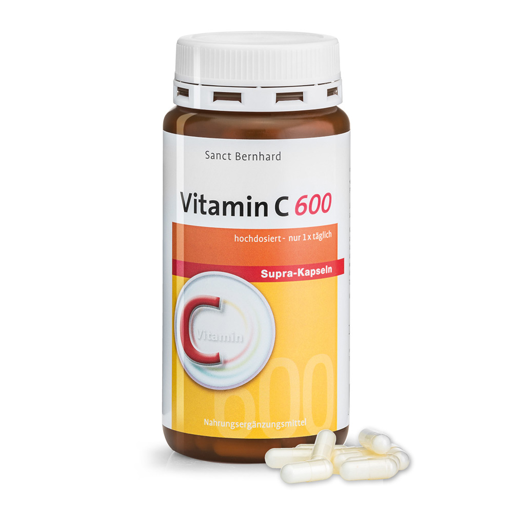Viên nang hỗ trợ miễn dịch vitamin C 600 Supra capsules