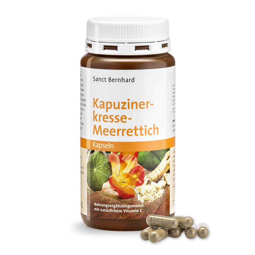 Viên nang tăng miễn dịch chiết xuất cải xoong cải ngựa Nasturtium Horseradish Capsules