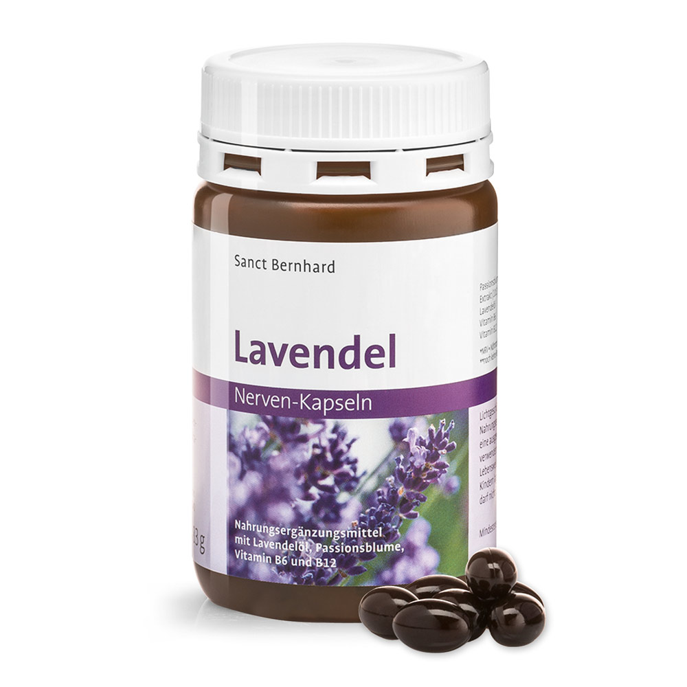 Viên nang bổ thần kinh chiết xuất hoa lạc tiên Lavender Nerve Capsules