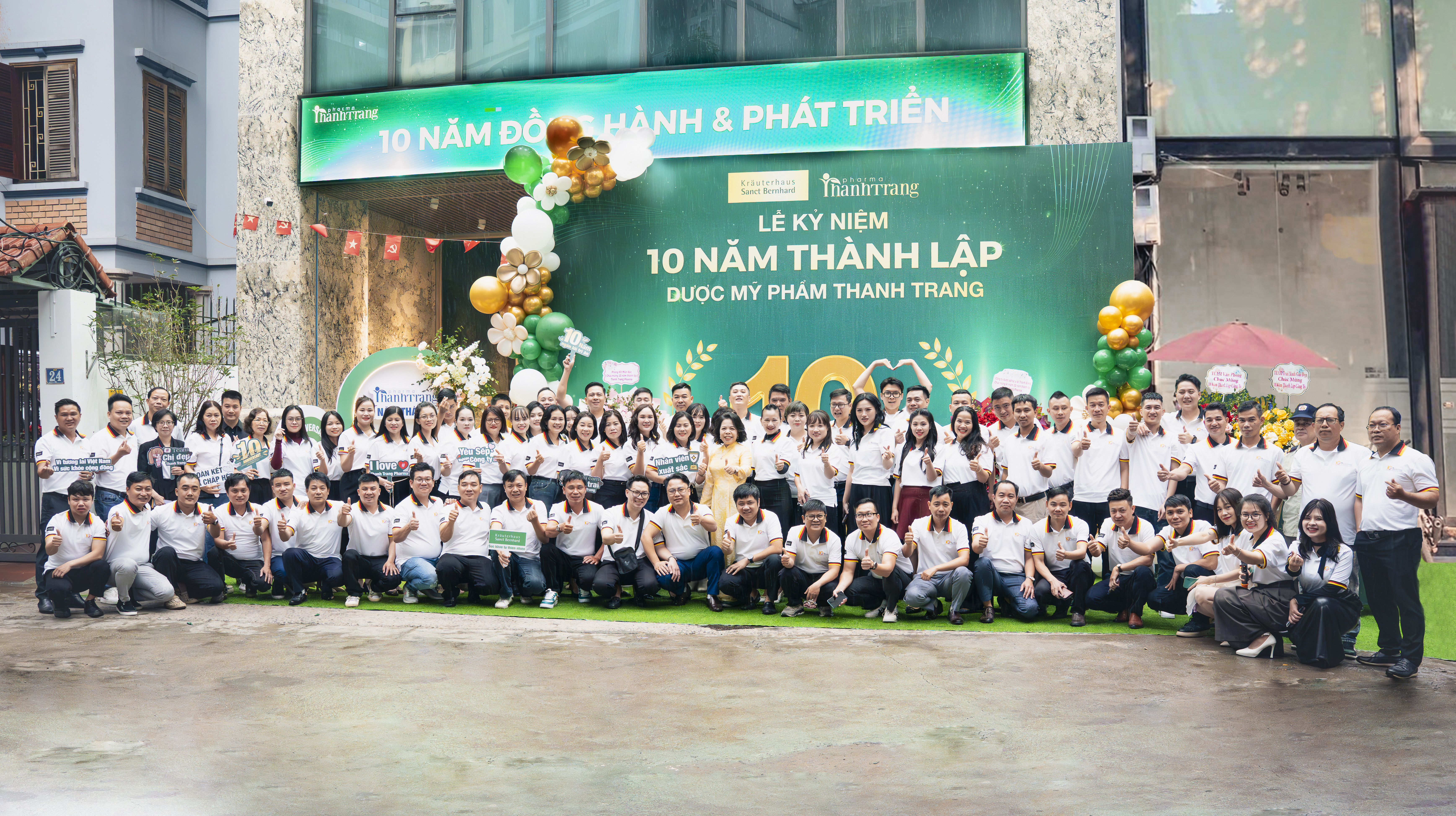 Lễ kỷ niệm 10 năm thành lập công ty Thanh Trang Pharma