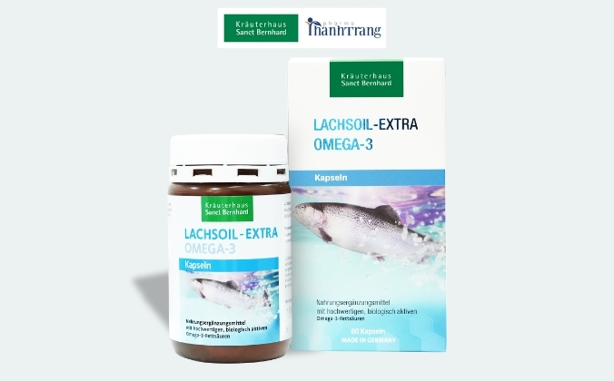 LACHSOIL - EXTRA OMEGA - 3 SANCT BERNHARD RA MẮT BỘ NHẬN DIỆN THƯƠNG HIỆU MỚI