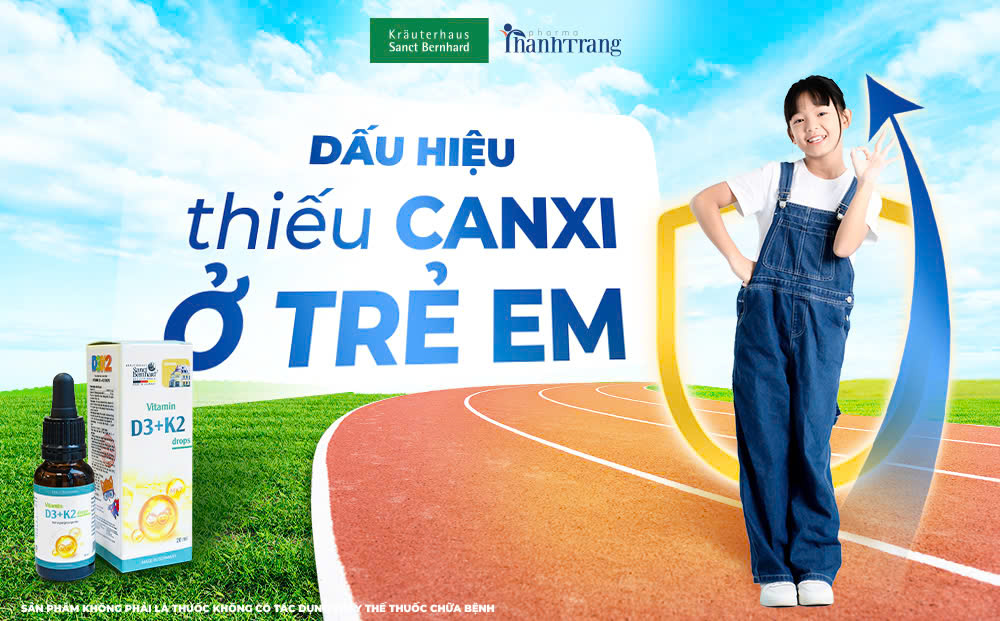Top 5 loại Canxi tốt nhất cho trẻ em hiện nay 2025