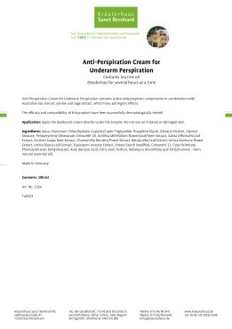 Kem khử mùi hôi nách Anti Achselschwei Creme