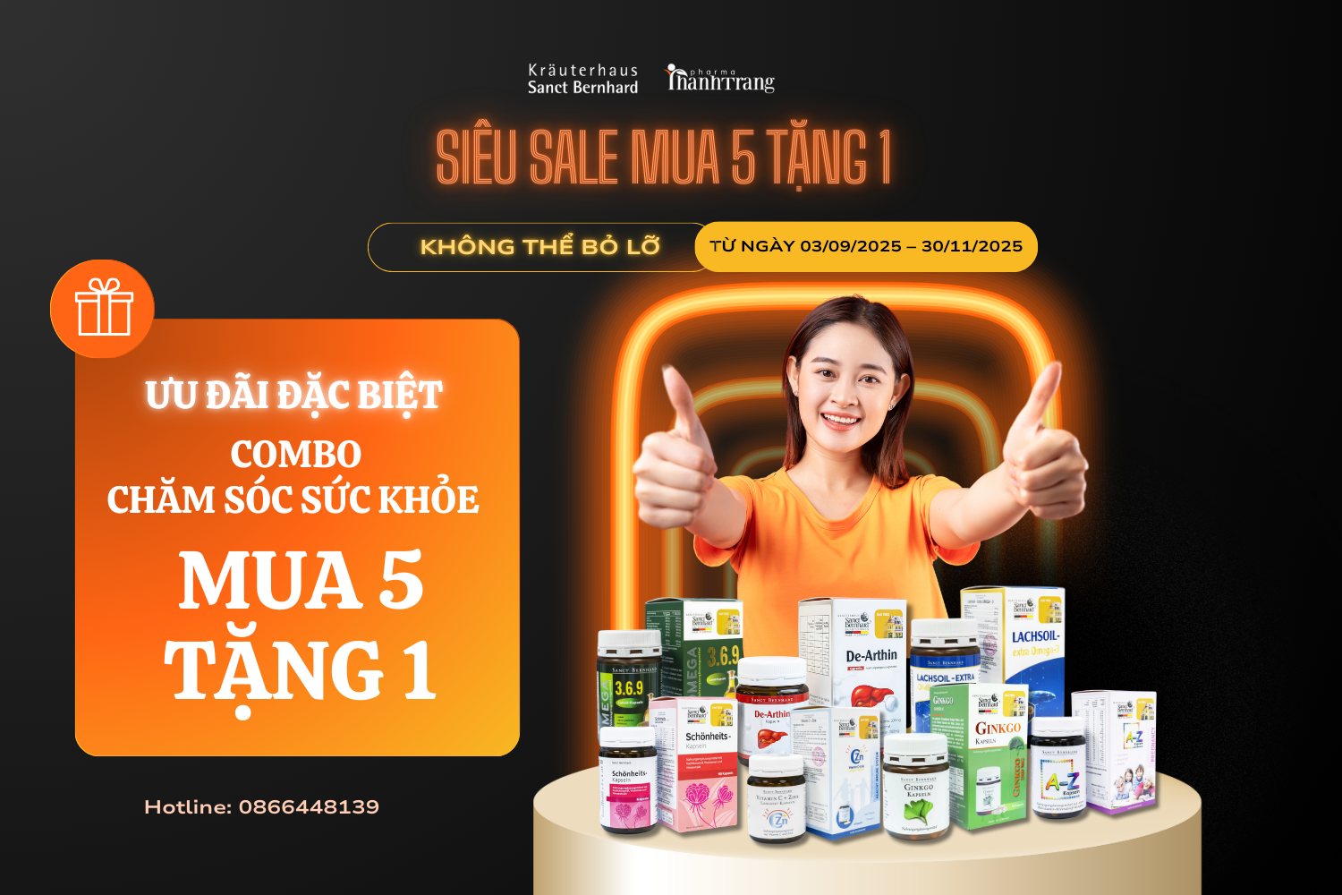 SIÊU ƯU ĐÃI – MUA 5 TẶNG 1